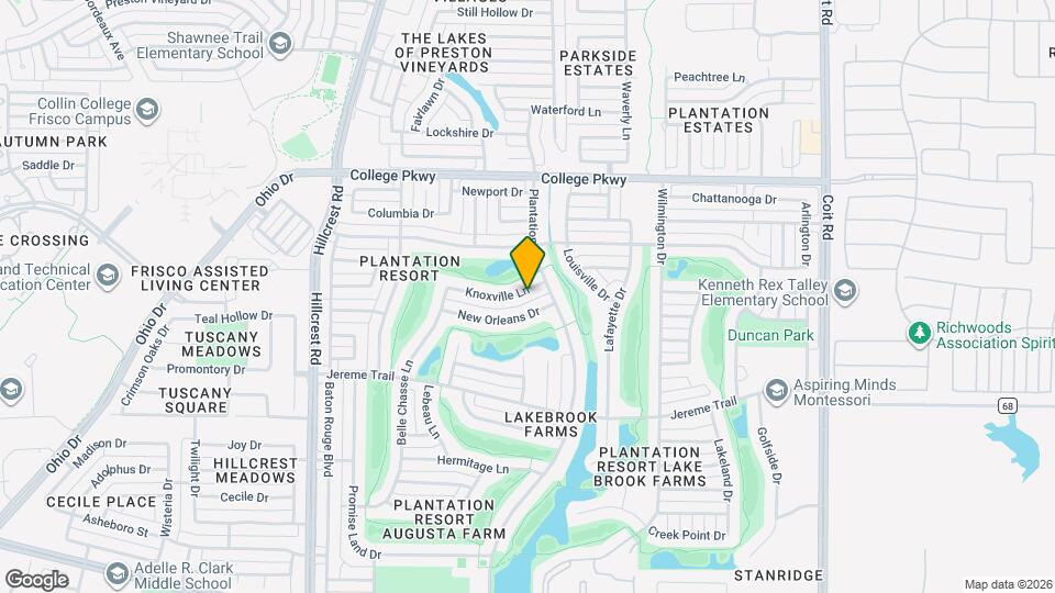 11317 Knoxville Ln Map and Location Details