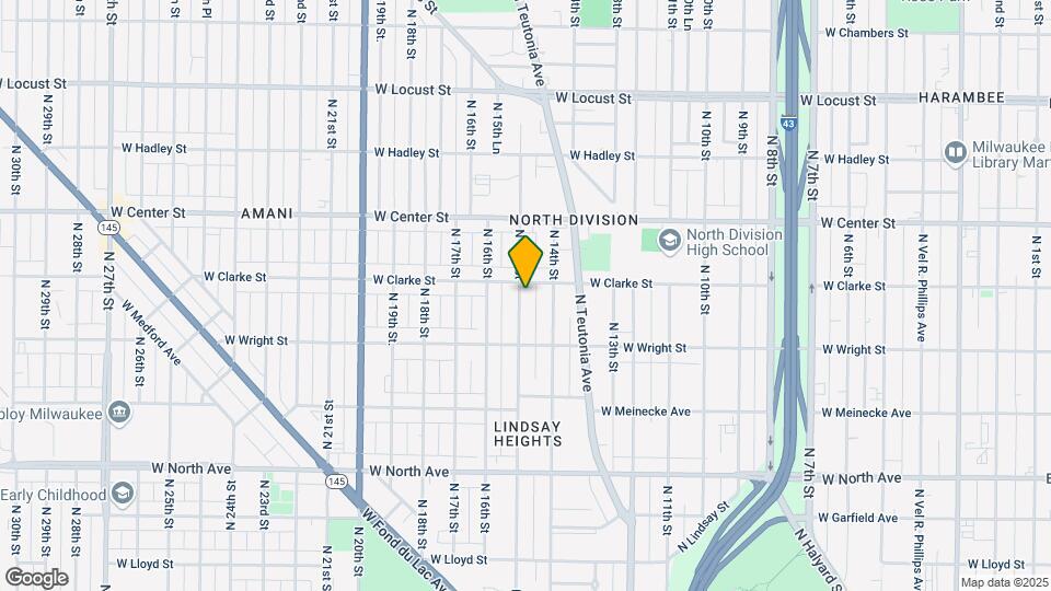 2564 N 15th St Map and Location Details
