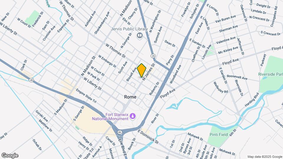 409 N James St, Unit 2 Map and Location Details