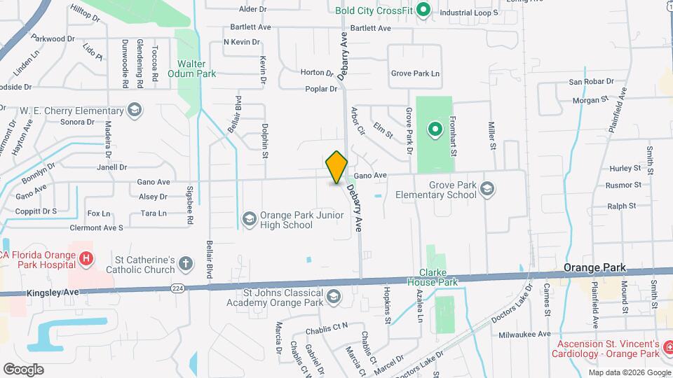 1516 Slash Pine Ct Map and Location Details