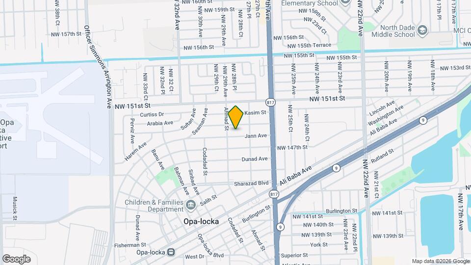 1221 Jann Ave Mapa y Detalles de la Ubicación