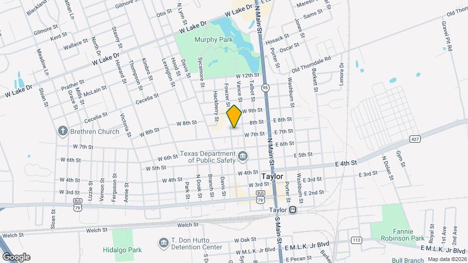 706 Fowzer St, Unit 706 Map and Location Details