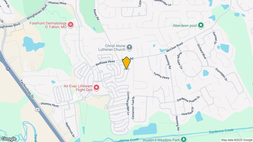 756 Thunder Hill Dr Map and Location Details