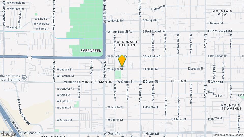 232 W Laguna St Map and Location Details