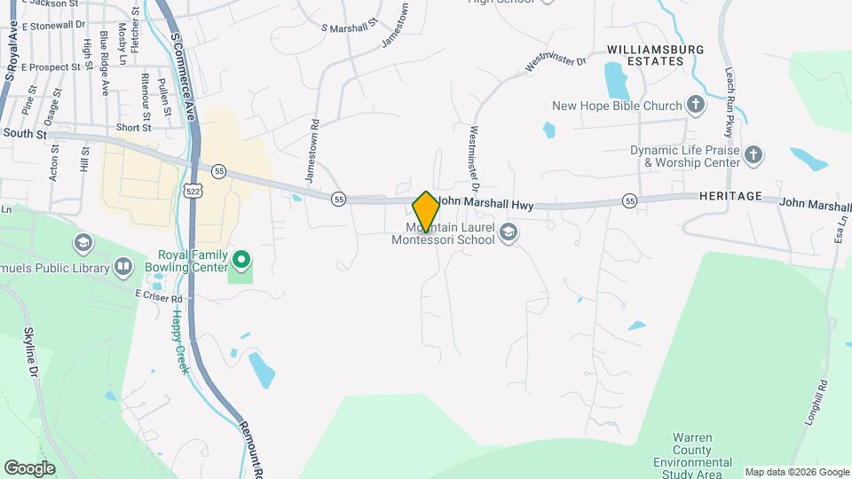 1230 Elm St Map and Location Details