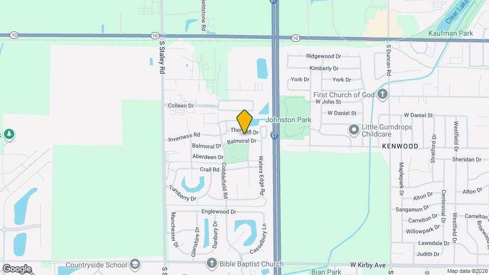 3816 Balmoral Dr, Unit 3816 Balmoral Mapa y Detalles de la Ubicación