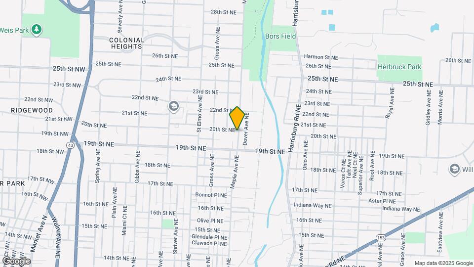 1937 Maple Ave NE Map and Location Details