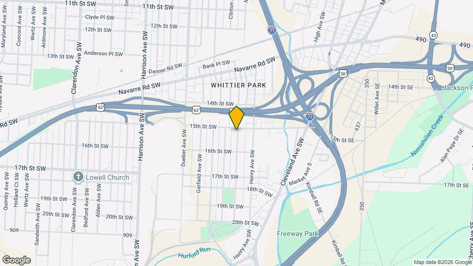 1511 Stark Ave SW Map and Location Details