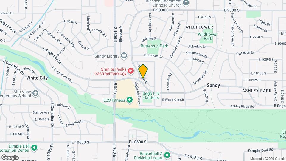 10218 Snow Iris Way Map and Location Details