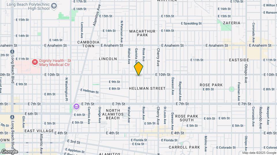 924 Gaviota Ave Map and Location Details