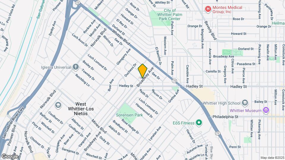 6519 Broadway Ave Map and Location Details