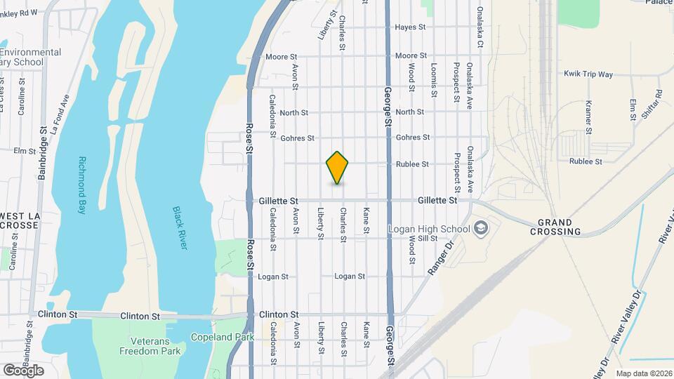 1611 Charles St Mapa y Detalles de la Ubicación