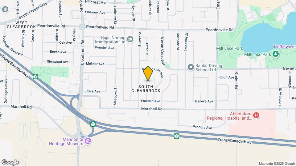 2136 Topaz St Map and Location Details