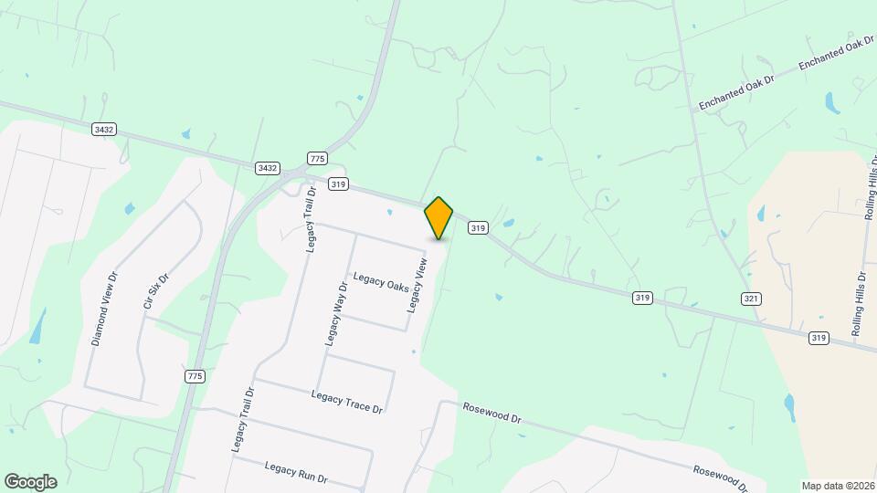 148 Legacy View Map and Location Details