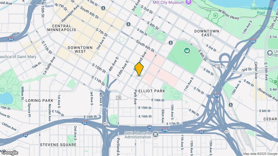 620 S 9th St Map and Location Details