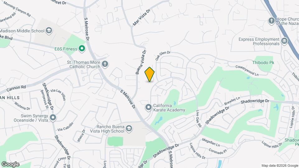1994 Casablanca Ct Map and Location Details