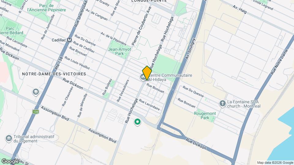 5960 Hochelaga Map and Location Details