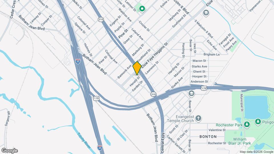 1711 Herald St Map and Location Details