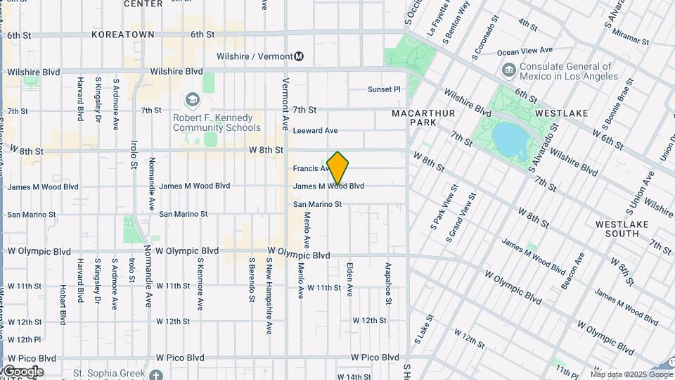 2766-2766 1/2 James M Wood Blvd Mapa y Detalles de la Ubicación
