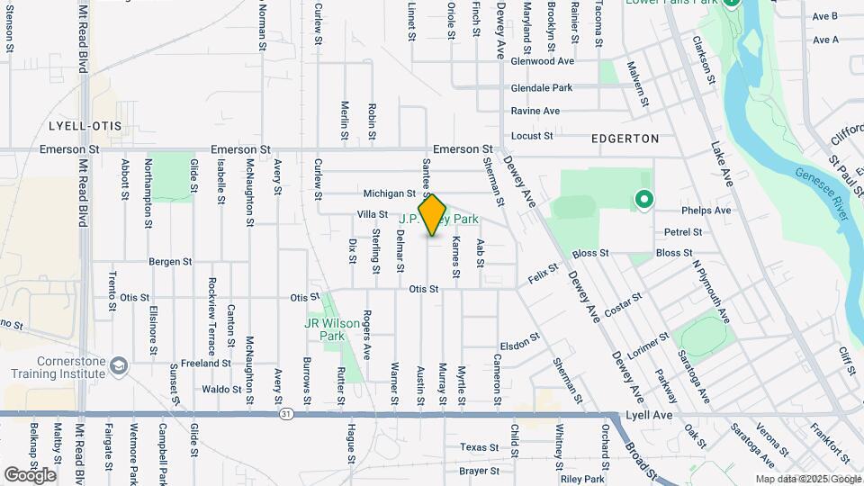 74 Santee St Map and Location Details