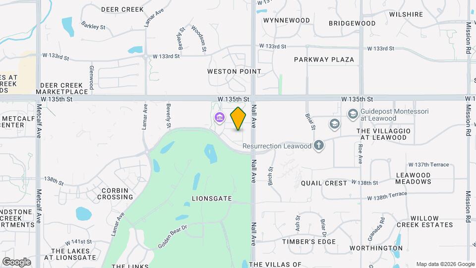 Residences At Prairiefire Mapa y Detalles de la Ubicación