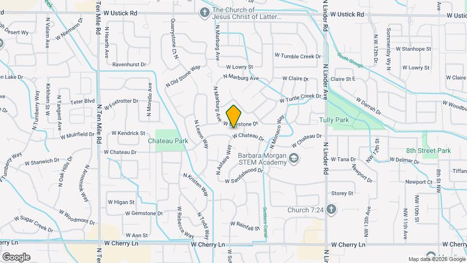 2256 W Chateau Dr Map and Location Details