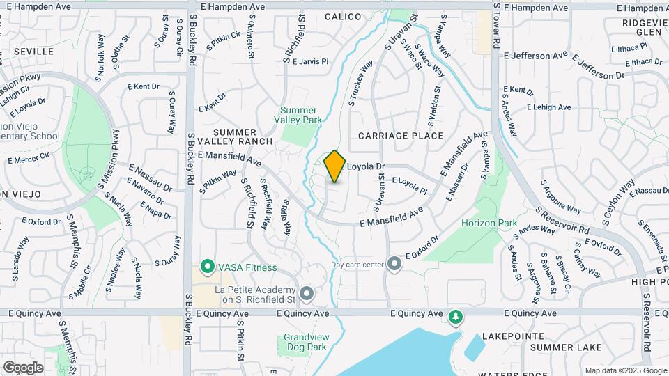 17664 E Loyola Dr Map and Location Details