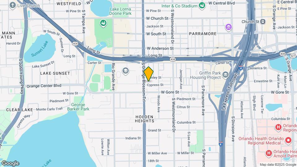 1235 Cypress St Map and Location Details