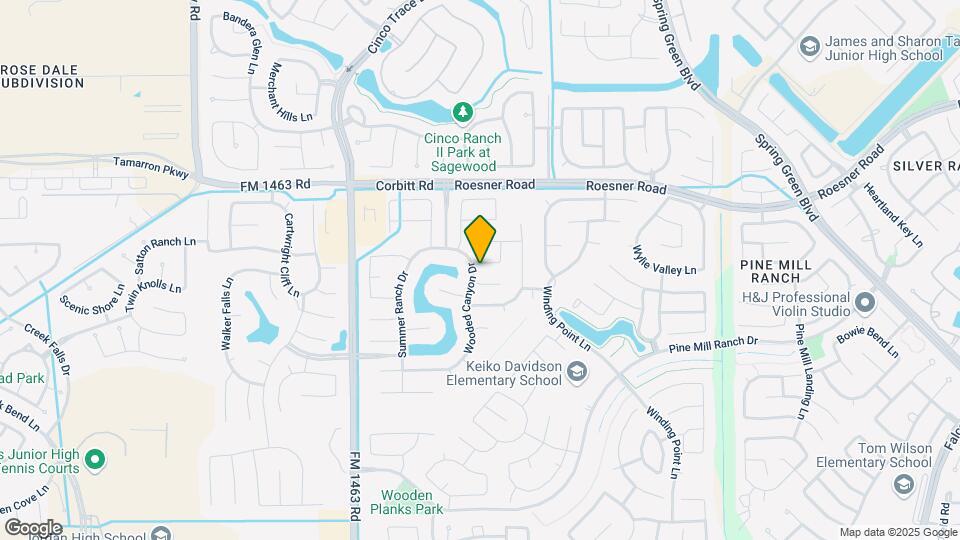 26911 Wooded Canyon Dr Map and Location Details