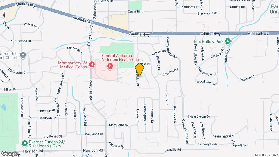 317 Holly Ridge Dr Map and Location Details
