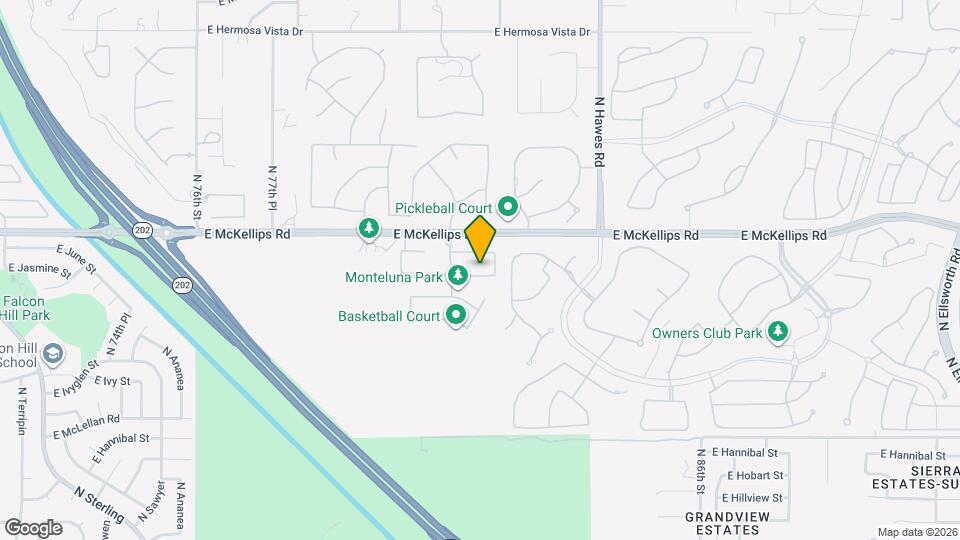 8142 East Jaeger Street Mapa y Detalles de la Ubicación