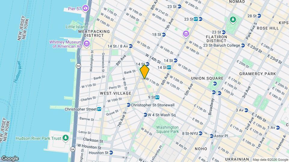 60 Greenwich Ave Map and Location Details