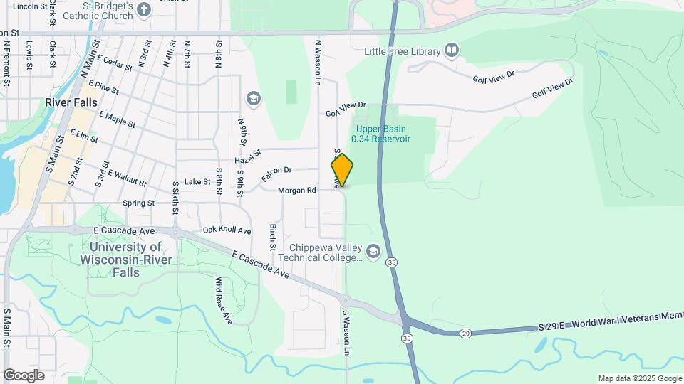 303 S Wasson Ln Map and Location Details