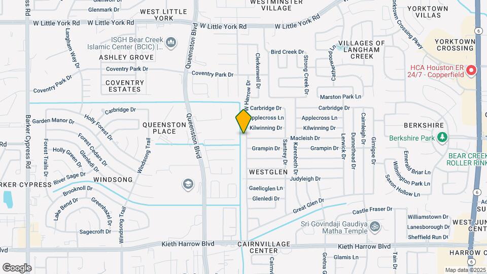 5415 W Harrow Dr Map and Location Details