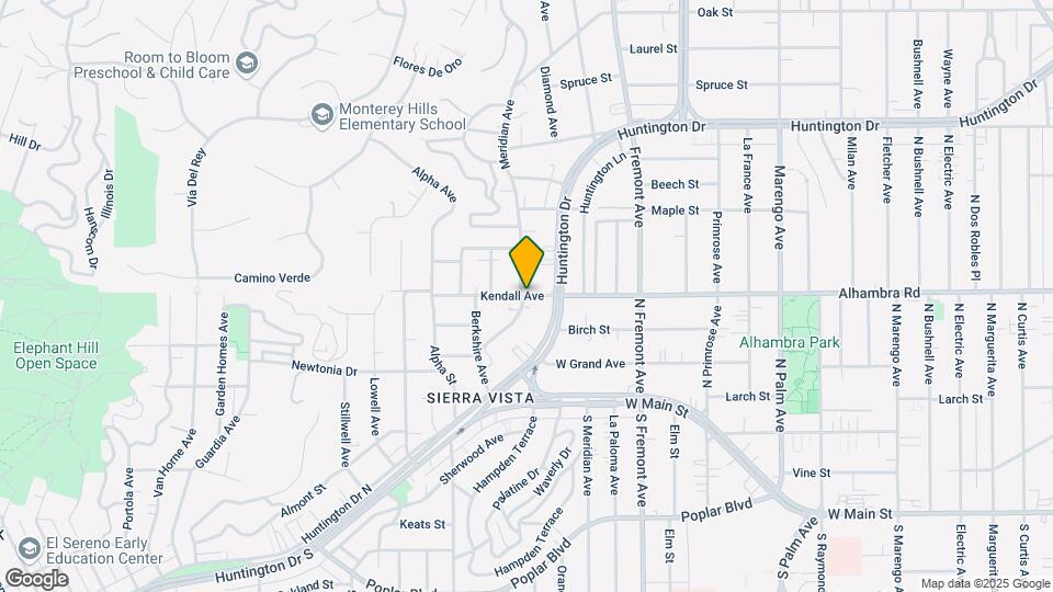 5706 Kendall Ave Map and Location Details