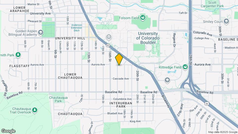 888 17th St Map and Location Details