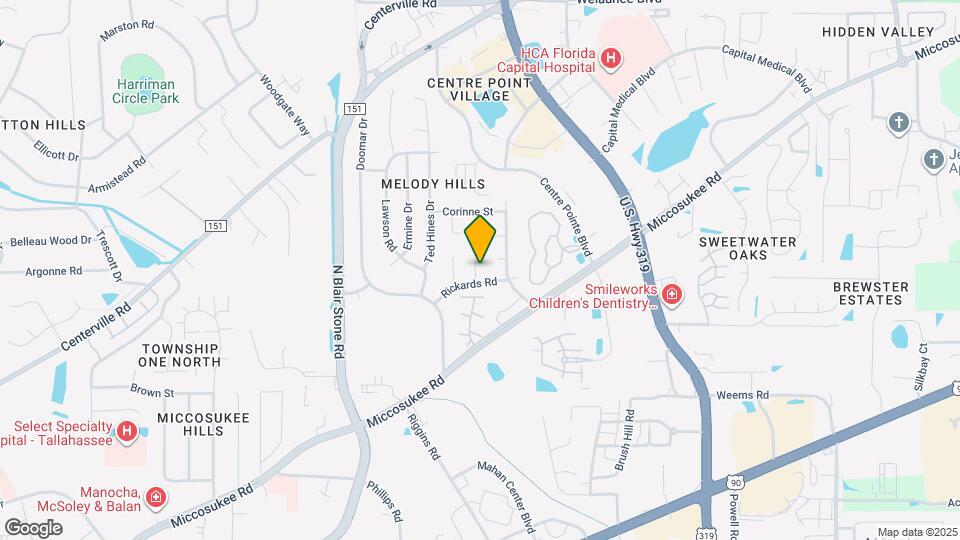 2025 Watson Way Map and Location Details