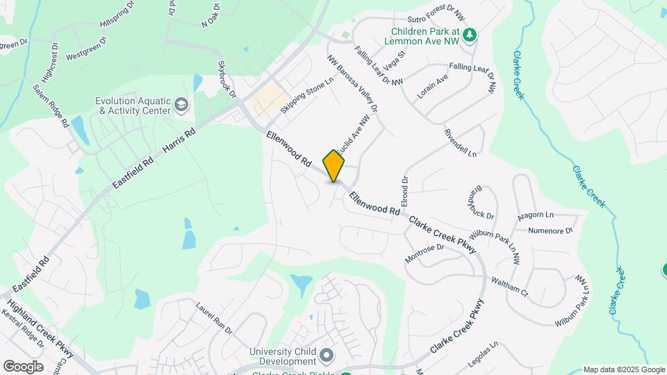 10714 Rivergate Dr NW Map and Location Details