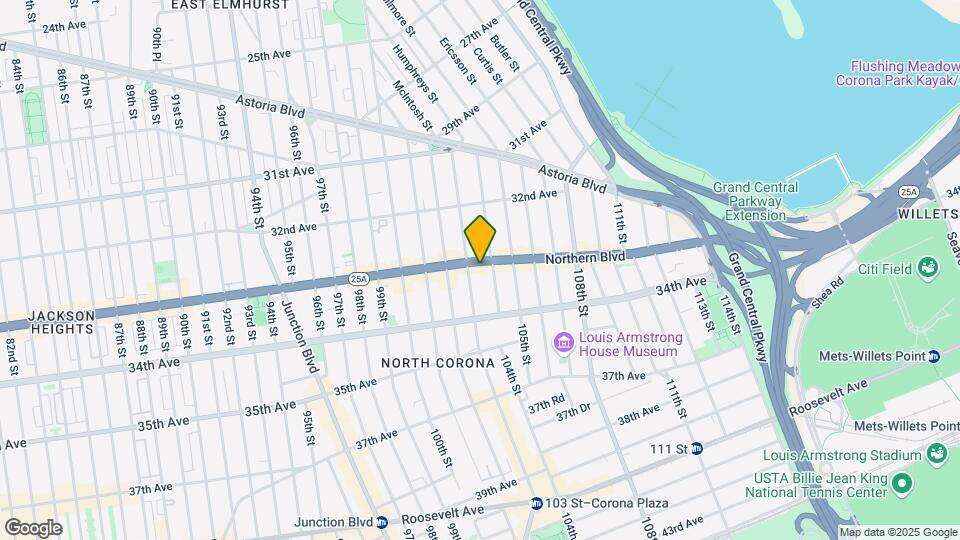 103-14 Northern Blvd Map and Location Details