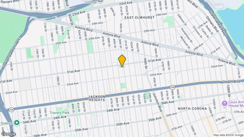 31-14 90th St Mapa y Detalles de la Ubicación