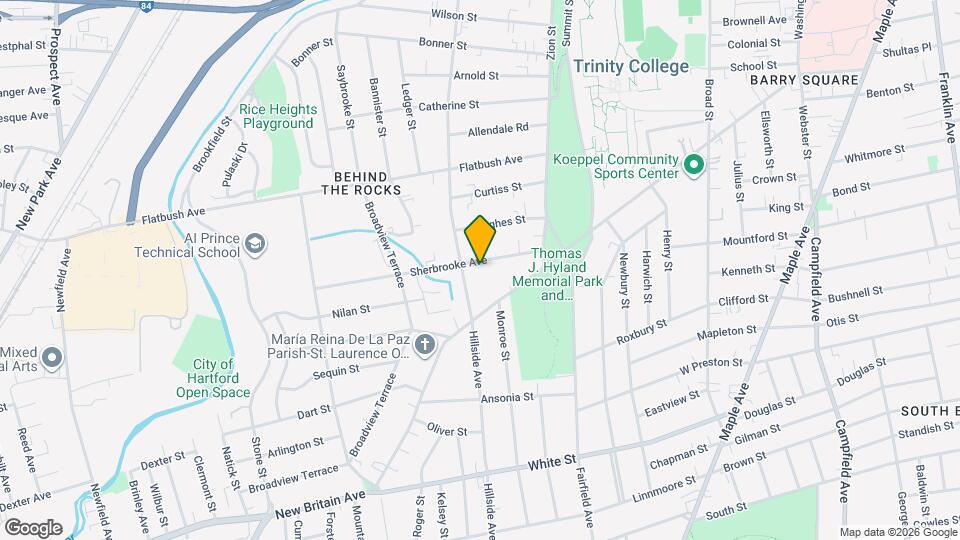 59 Sherbrooke Ave Map and Location Details