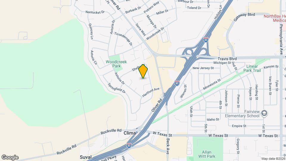 3291 Prescott Way Map and Location Details