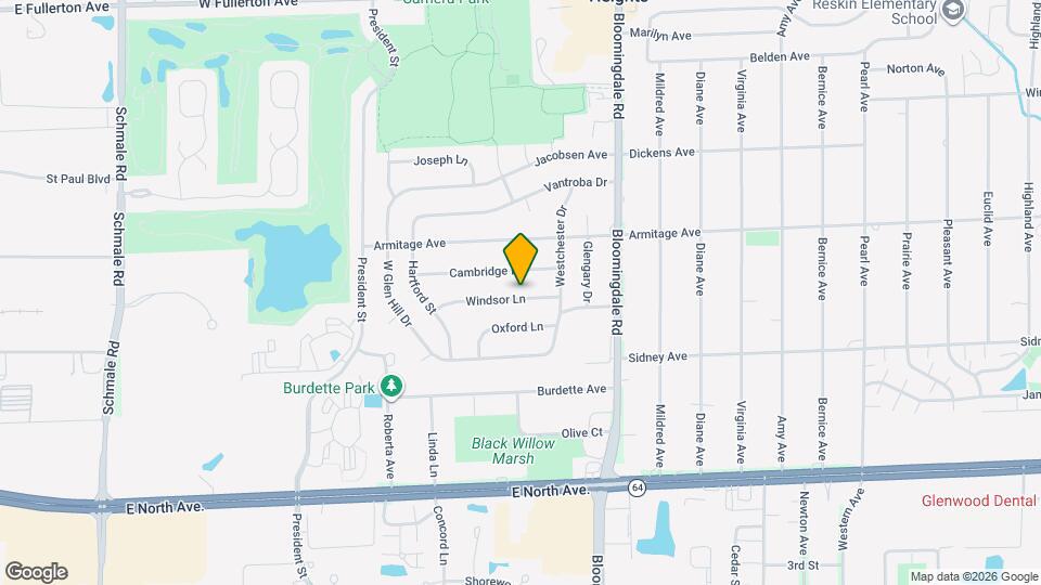 118 Windsor Ln Map and Location Details