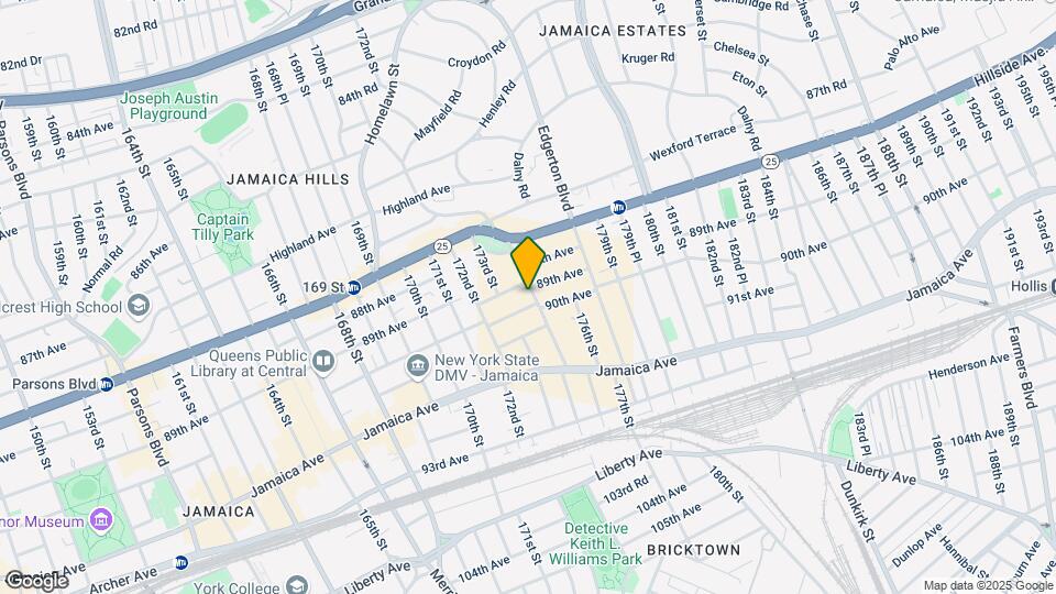89-16 175th St Map and Location Details