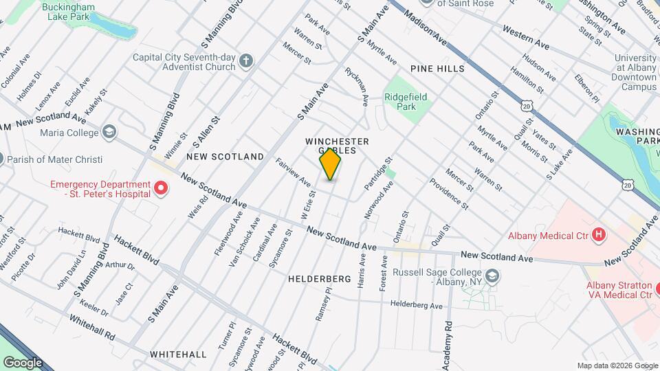 31 Parkwood St-Unit -Apt 4 Map and Location Details