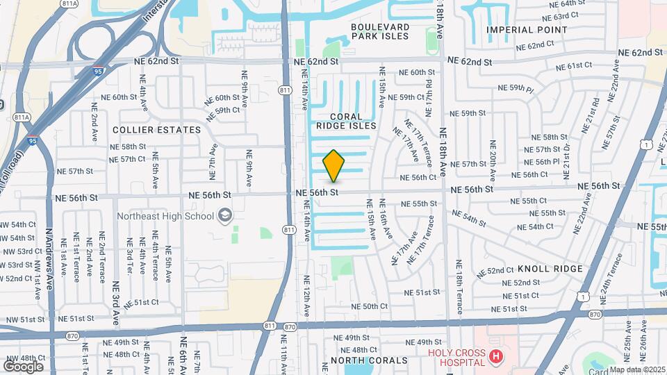 1427 NE 56th St Map and Location Details