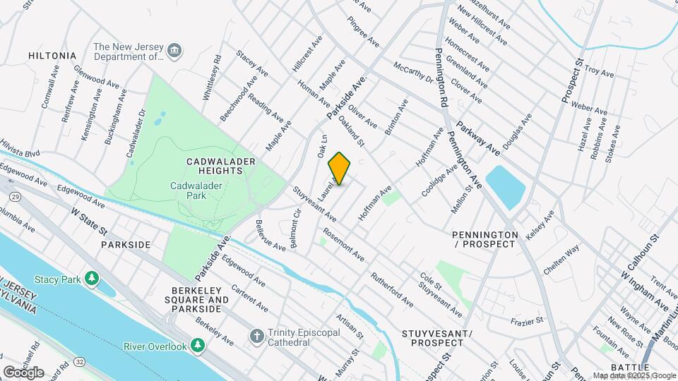 241 Highland Ave Map and Location Details