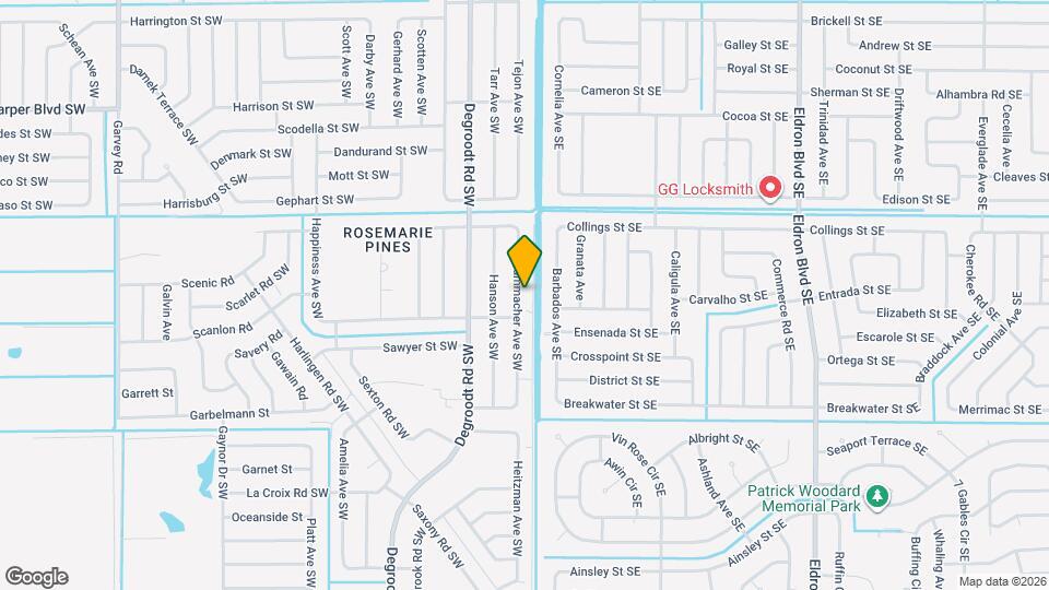 1013 Hammacher Ave SW Map and Location Details