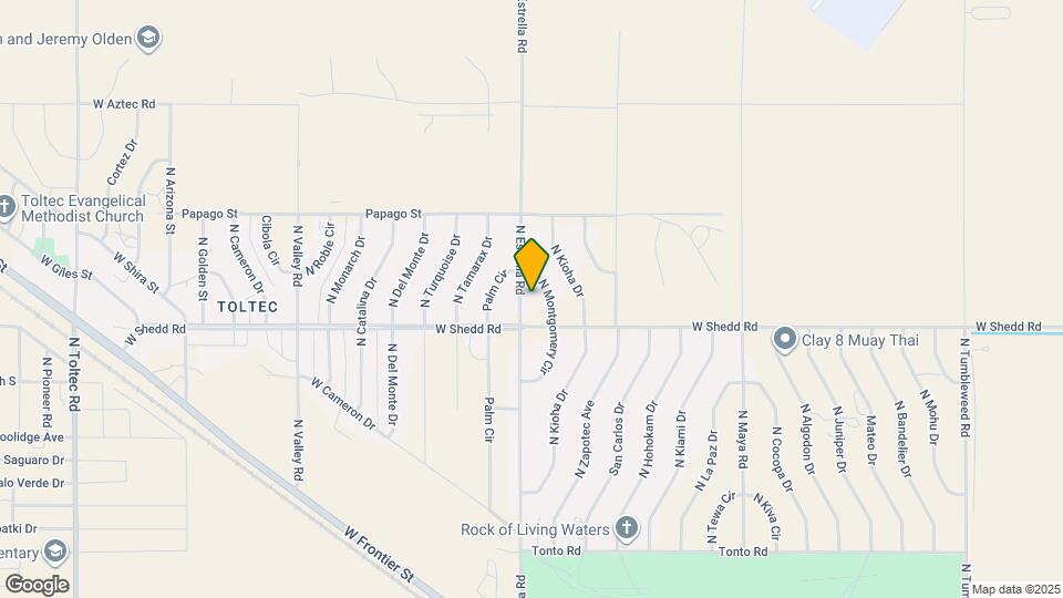 4025 N Estrella Rd, Unit D Map and Location Details