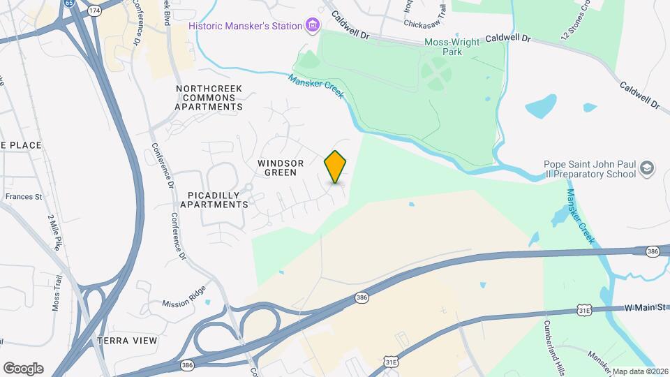 101 Heathcote Ct Mapa y Detalles de la Ubicación